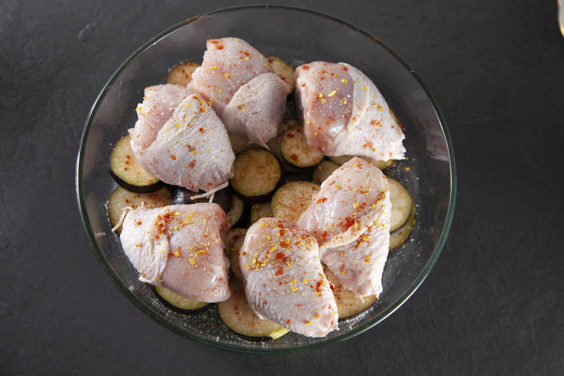 Куриные ножки с запеченными овощами — процесс приготовления, фото 2 Куриные ножки с запеченными овощами — процесс приготовления, фото 2