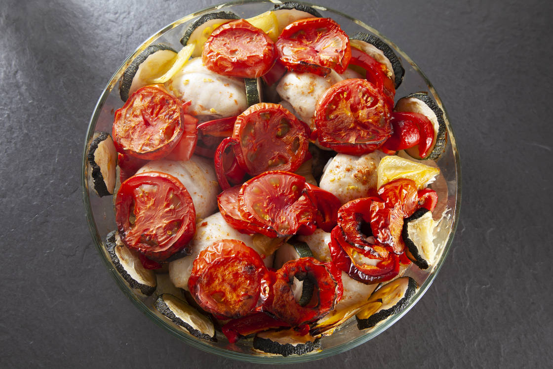 Куриные ножки с запеченными овощами — процесс приготовления, фото 4 Куриные ножки с запеченными овощами — процесс приготовления, фото 4