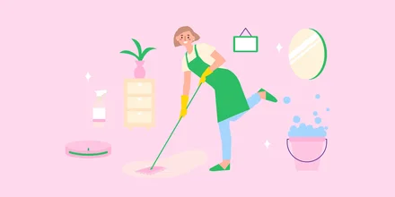 «И пошла со шваброй танцевать»: как убирать быстро и с удовольствием