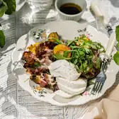 Салат с&nbsp;персиками на&nbsp;гриле