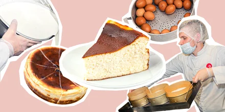 Как в московском кафе делают чизкейк «Сан-Себастьян» для ВкусВилла