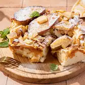 Классическая шарлотка с&nbsp;яблоками