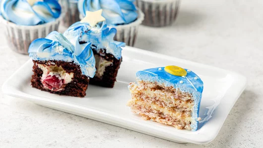 Набор Бенто торт с капкейками Космос