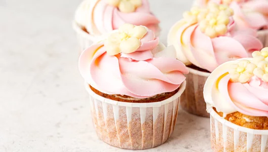 Набор Бенто торт с капкейками Ромашки