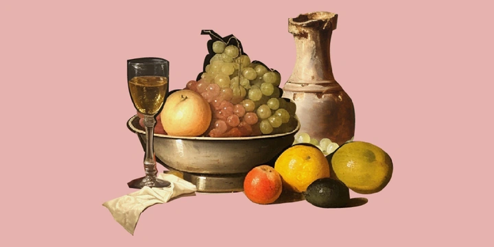 Жемчуг и&nbsp;вишни вне&nbsp;сезона: что ели герои известных картин