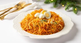 Салат «Гнездо глухаря»