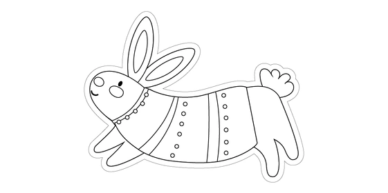 Новогодние трафареты для окон, вырезания и раскрашивания