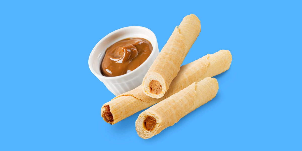 Трубочка «Макси» с&nbsp;варёной сгущёнкой и&nbsp;утка с&nbsp;яблоками: обзор новинок недели