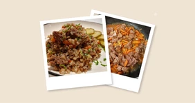 Гречневая каша с тушёнкой