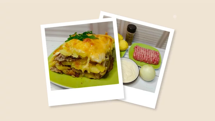 Запеканка из&nbsp;картофеля с&nbsp;фаршем