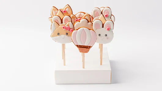 Пряники имбирные с индивидуальным дизайном «Зверята в облаках», 12 шт Пряники имбирные с индивидуальным дизайном «Зверята в облаках», 12 шт