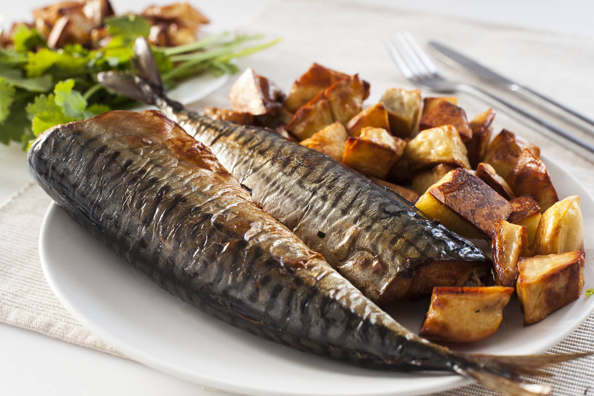 Mackerel on the grill, step by step recipe with photos