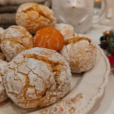 Печенье «Мандариновые трещинки»