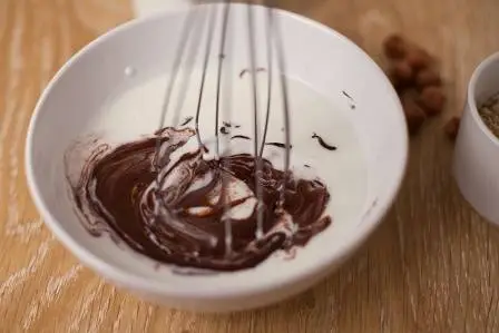 Шоколадный йогурт, шаг 3/4