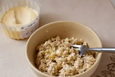 Черника с творожной крошкой, шаг 1/2