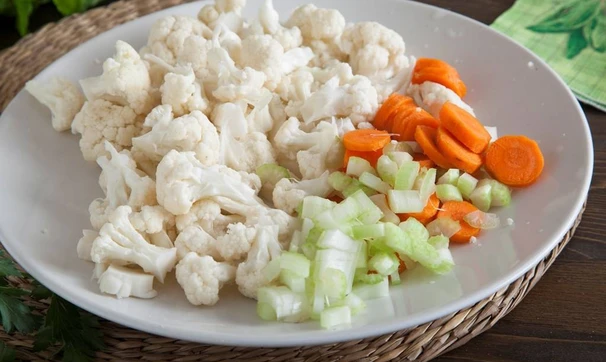 Овощной суп с сердечками, шаг 2/2