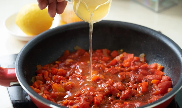 Паэлья овощная с артишоками и эдамаме, шаг 3/5