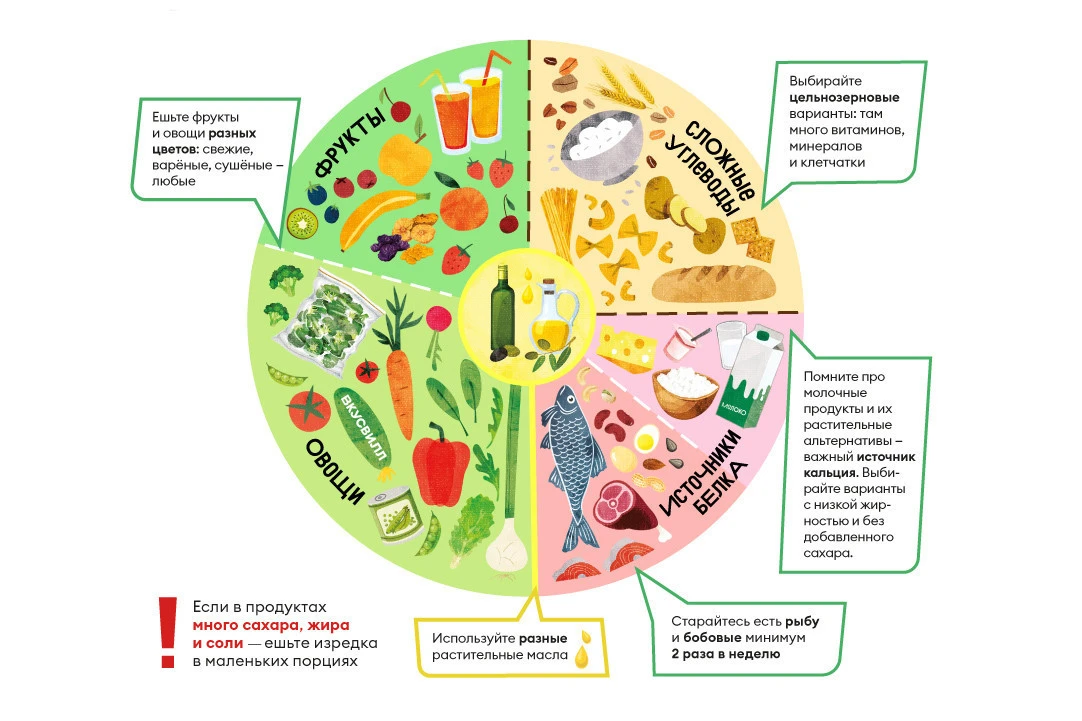 Основные принципы правильного питания