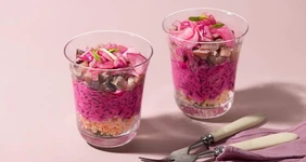 Селёдка над шубой